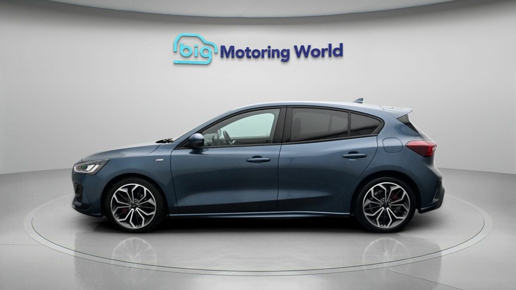Ford Focus St-line X Blue #4