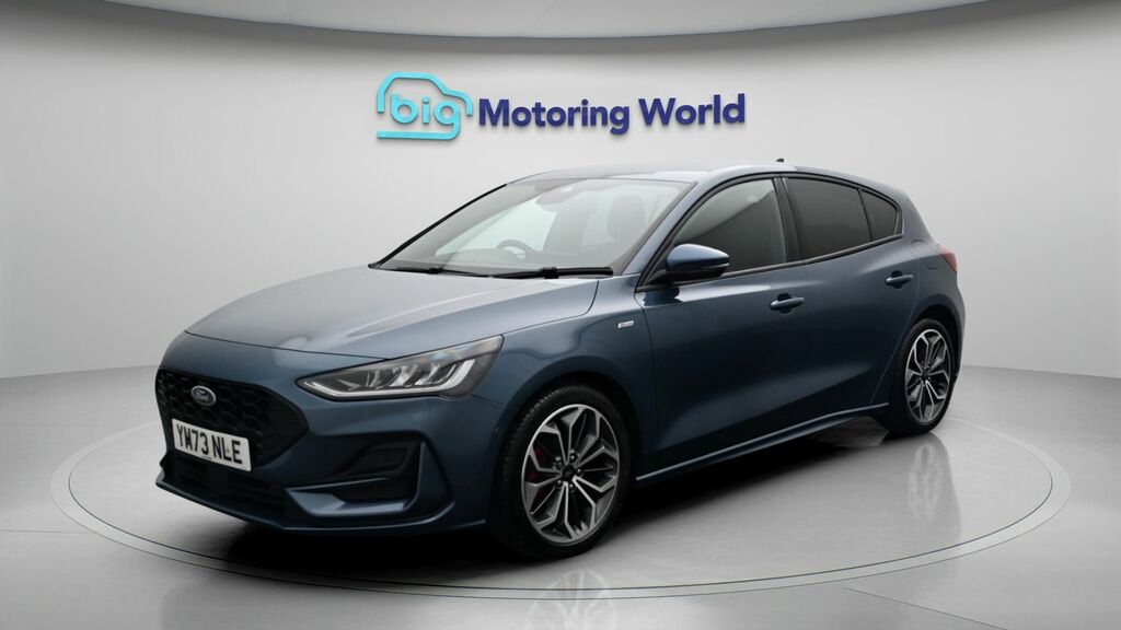 Ford Focus St-line X Blue #3