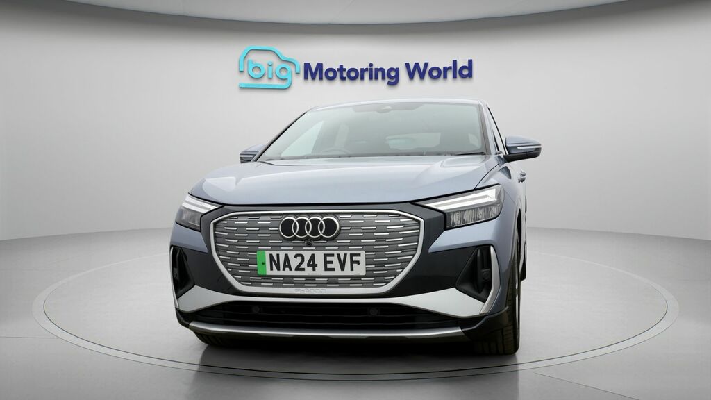 Audi Q4 E Tron S Line Blue #2