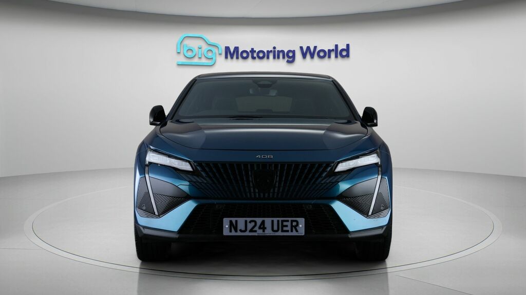 Peugeot 408 Gt Blue #2