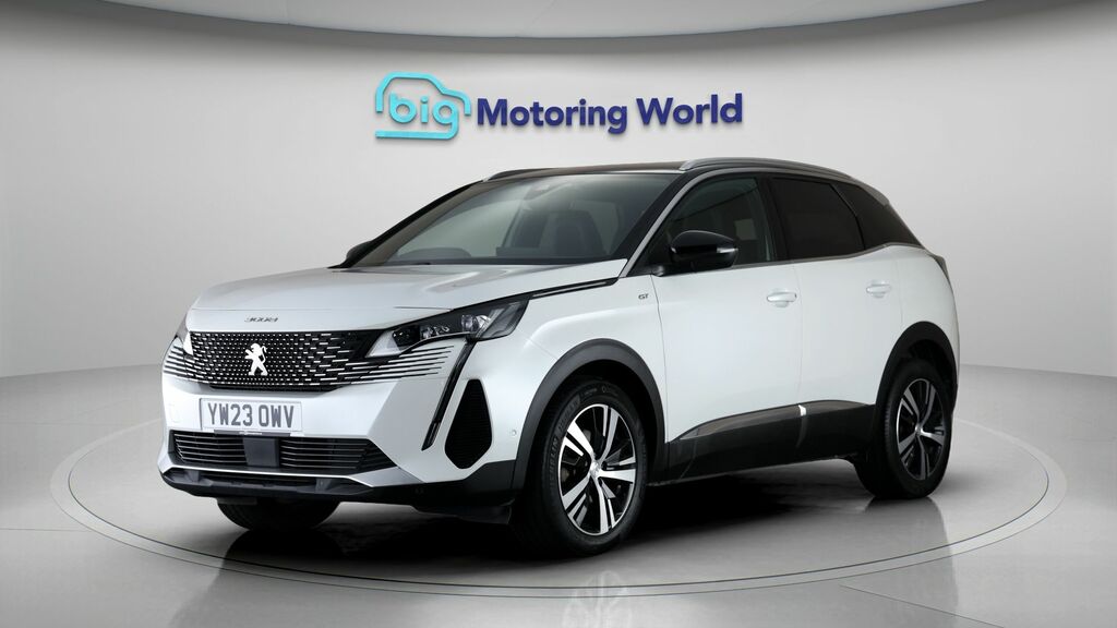 Peugeot 3008 Gt White #3