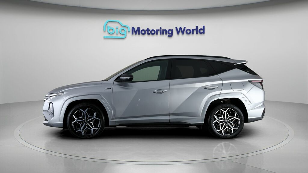 Hyundai Tucson N Line Silver #4