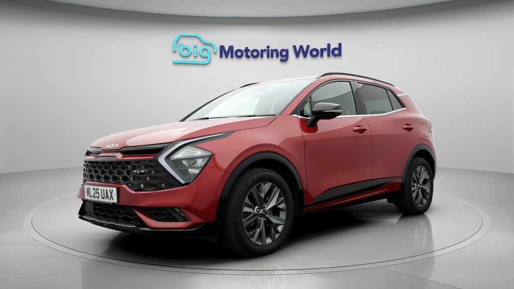 Kia Sportage Gt-line Red #3