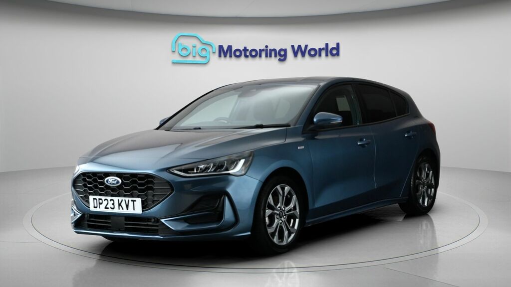 Ford Focus St-line Blue #3