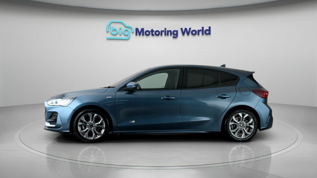 Ford Focus St-line Blue #4