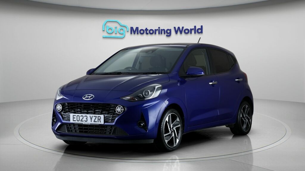 Hyundai I10 Premium Blue #3