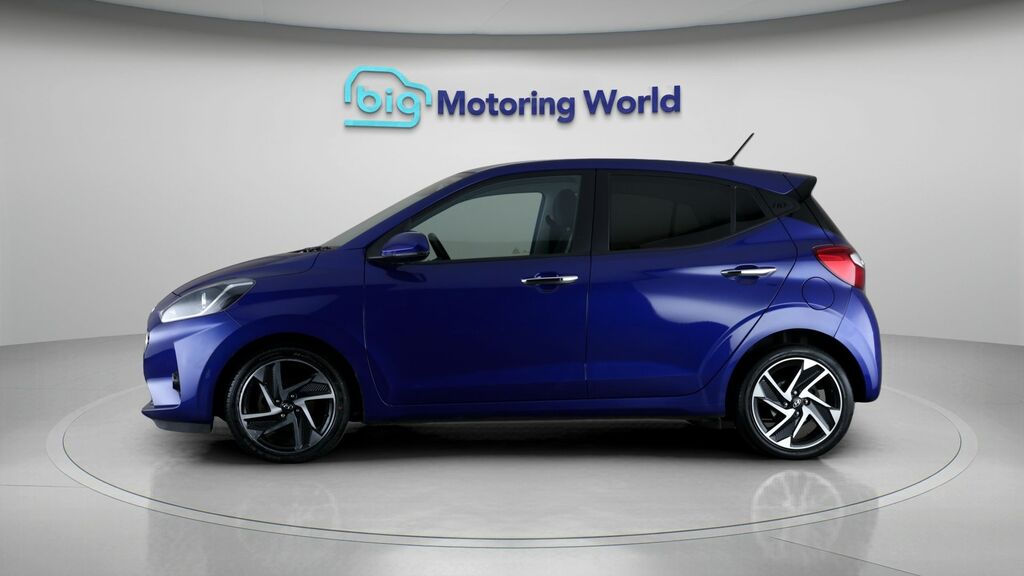 Hyundai I10 Premium Blue #4