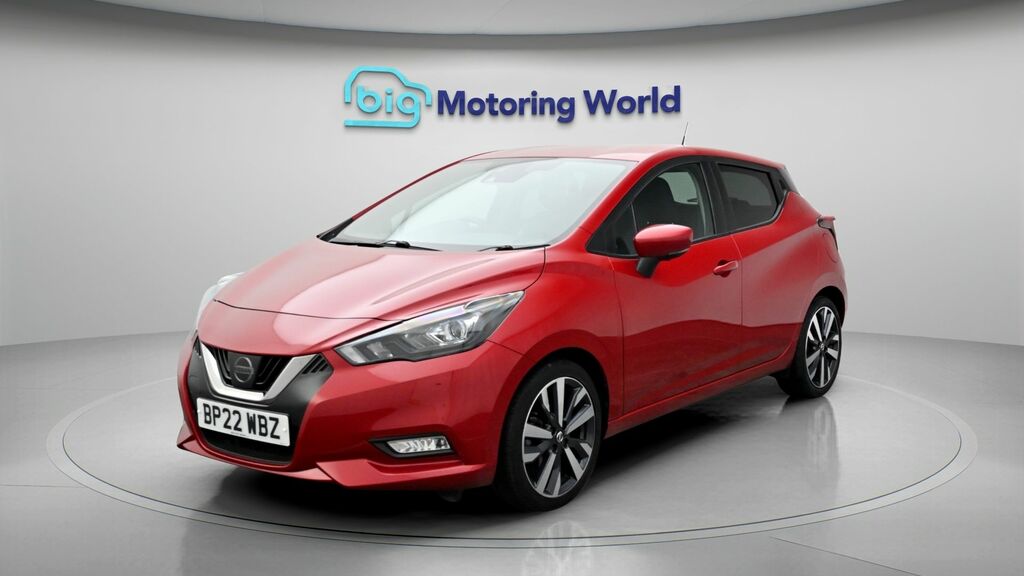 Nissan Micra Tekna Red #3