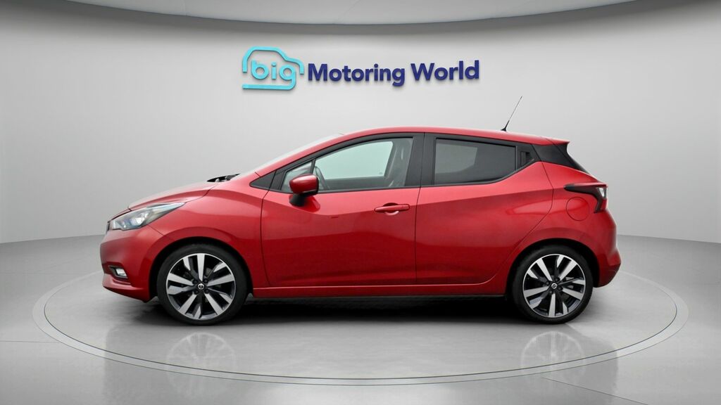 Nissan Micra Tekna Red #4