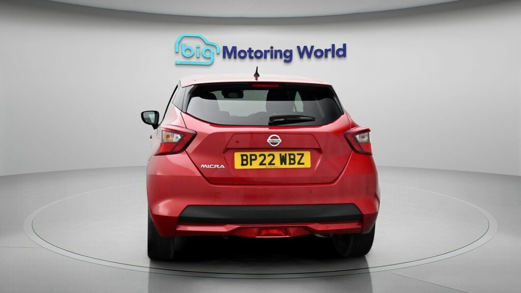 Nissan Micra Tekna Red #6