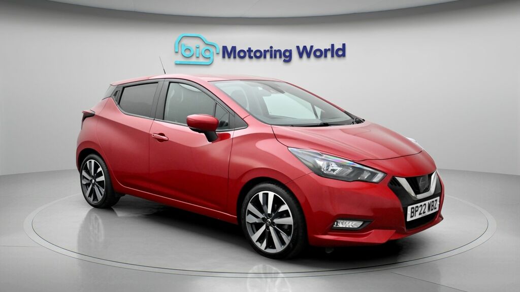 Nissan Micra Tekna Red