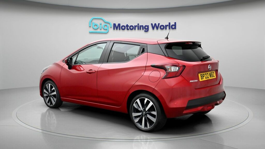 Nissan Micra Tekna Red #5
