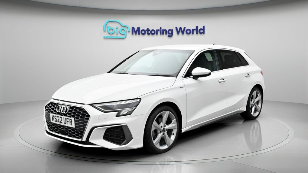 Audi A3 S Line White #3