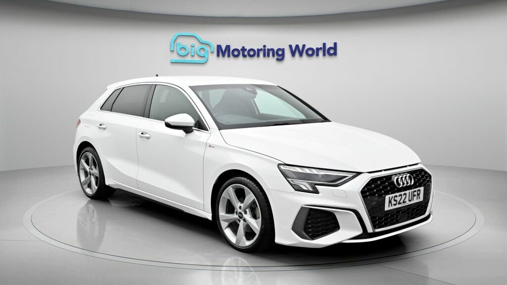 Audi A3 S Line White