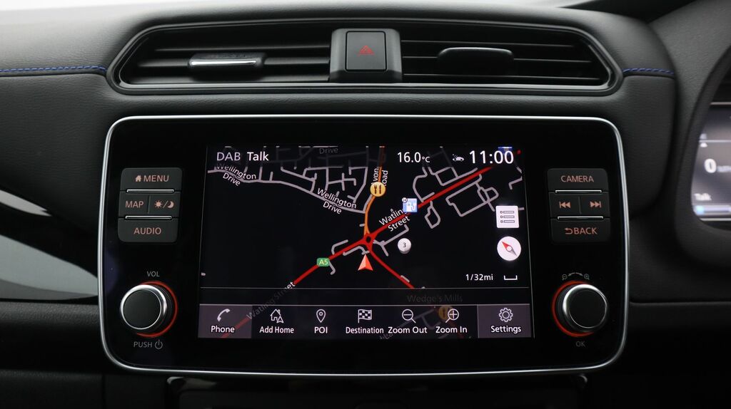 Nissan Leaf 40Kw Acenta With Intelligent Cruise Control And Ac Red #10