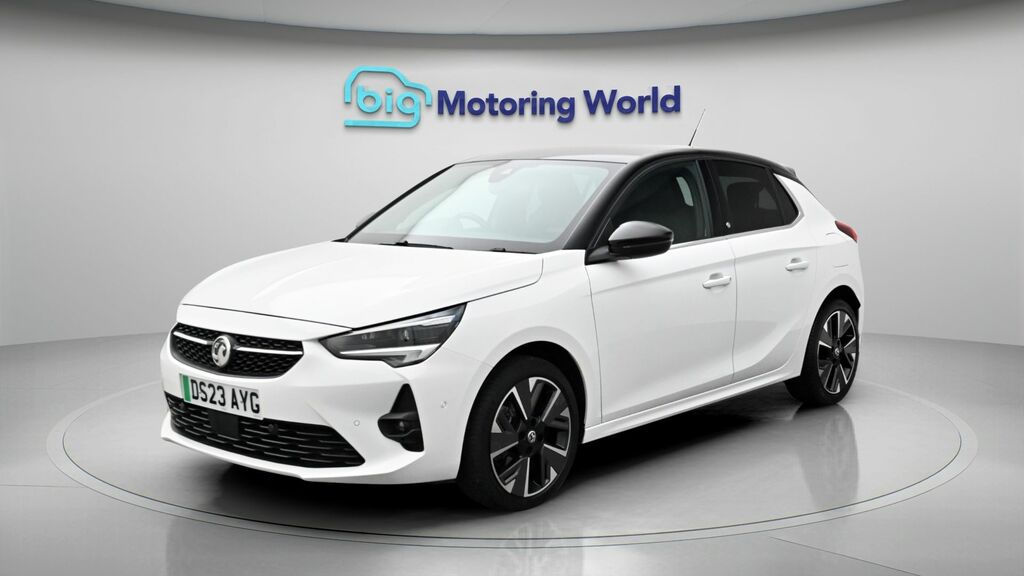 Vauxhall Corsa-e Ultimate White #3