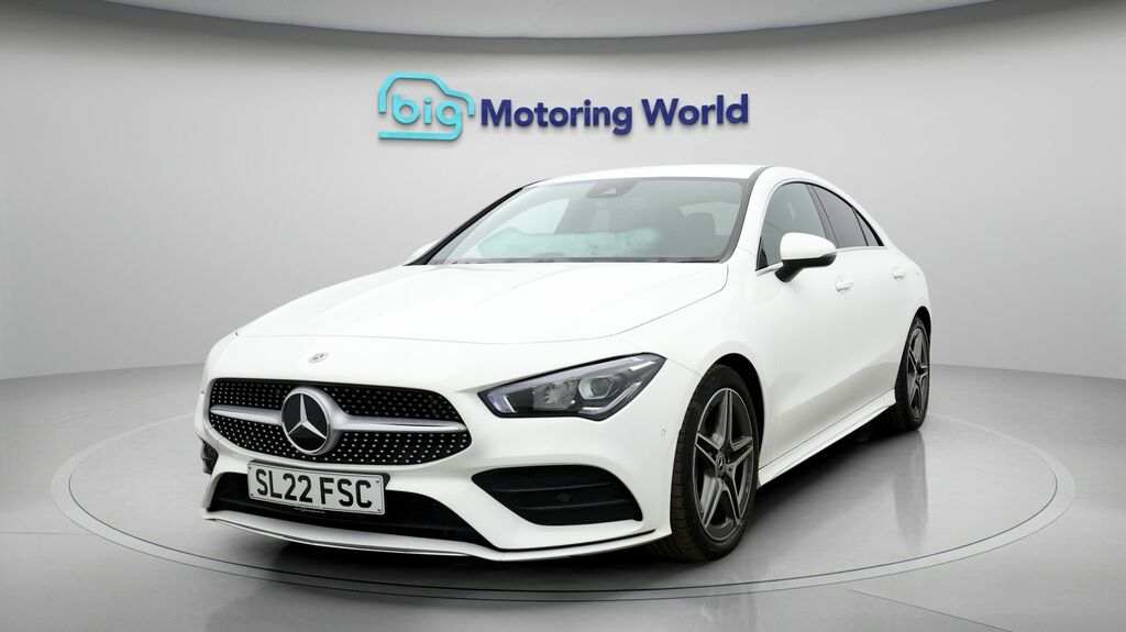 Mercedes-Benz CLA Class Amg Line White #2