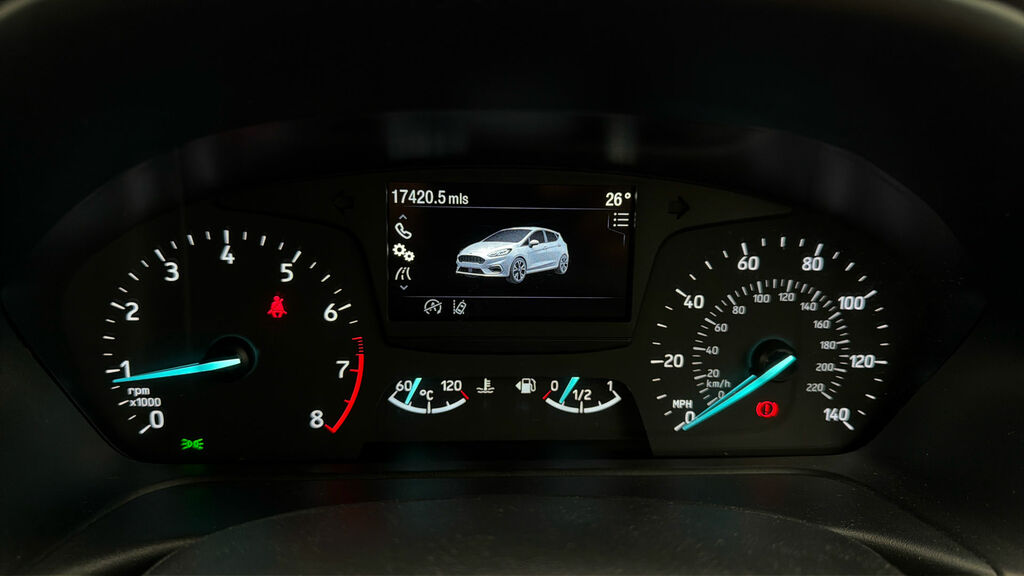 Ford Fiesta Fiesta St-2 T Blue #25