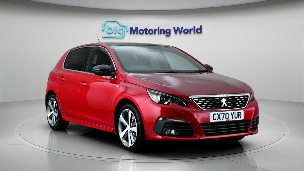 Peugeot 308 Gt Line Red