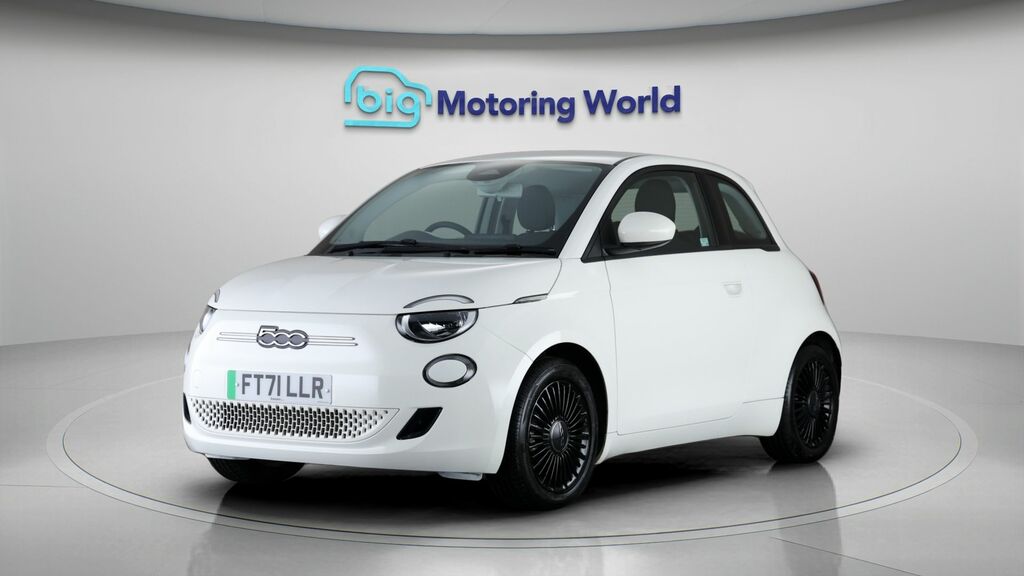 Fiat 500E Icon White #3