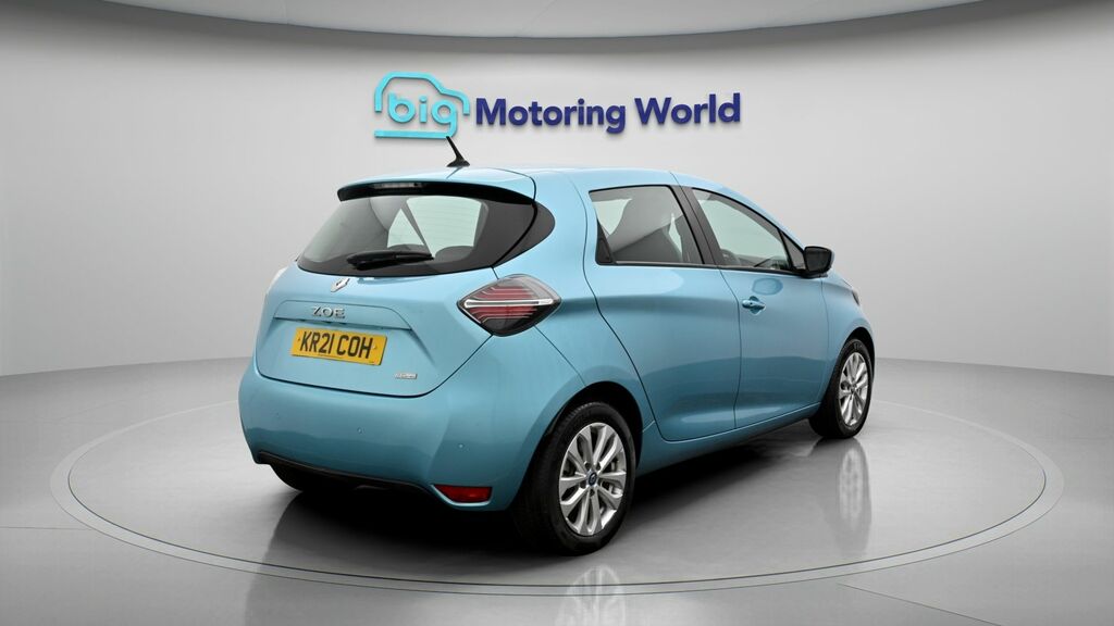 Renault Zoe Zoe I Iconc Rapid Charge Ze50 White #7