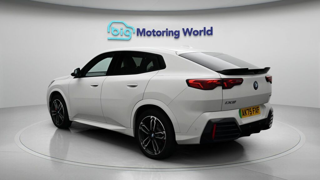 BMW iX2 Shadow Edition White #5