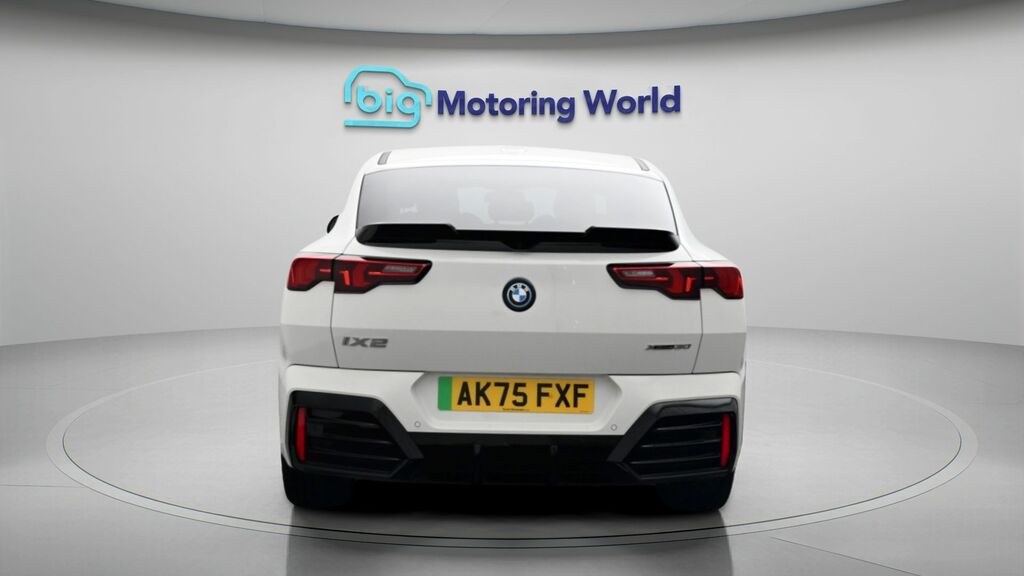 BMW iX2 Shadow Edition White #6