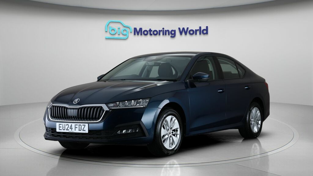 Skoda Octavia Se Blue #3