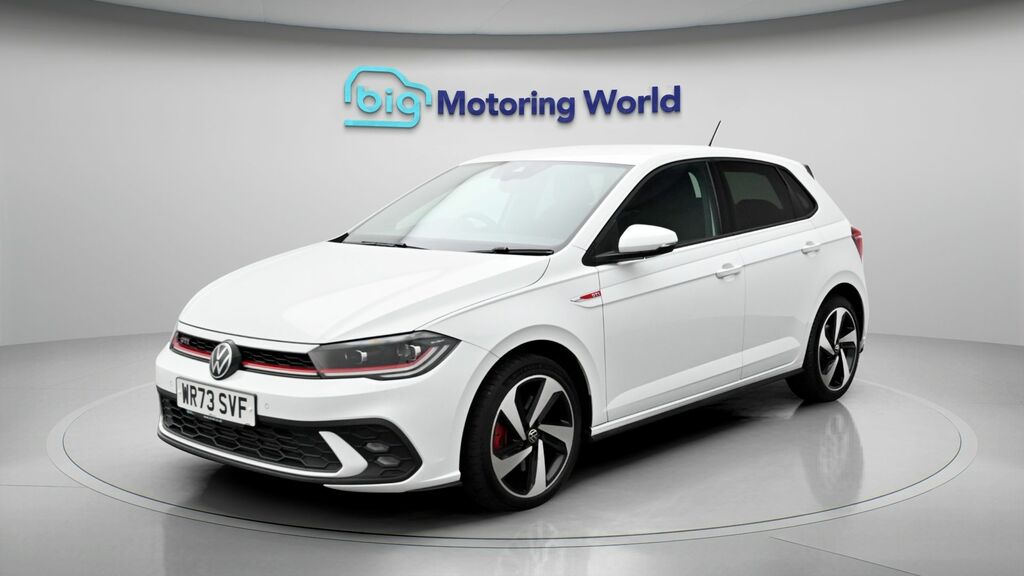 Volkswagen Polo Gti White #3