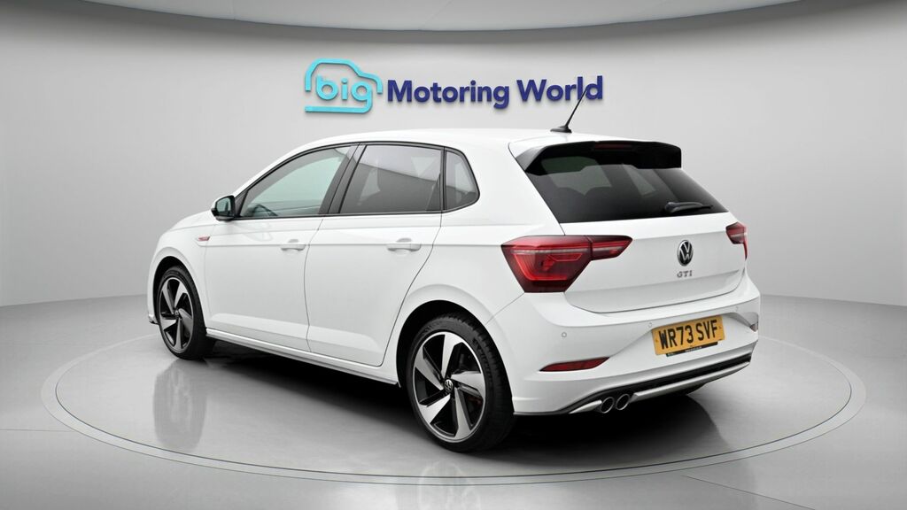 Volkswagen Polo Gti White #5
