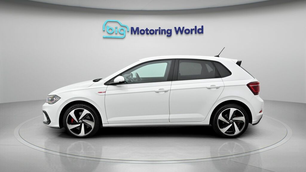 Volkswagen Polo Gti White #4
