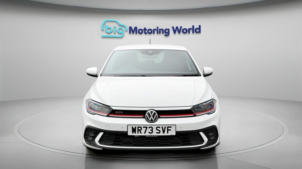 Volkswagen Polo Gti White #2