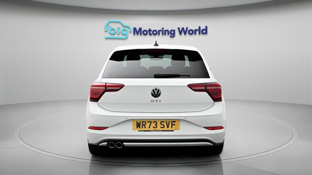 Volkswagen Polo Gti White #6