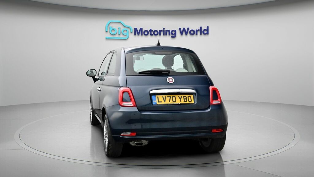 Fiat 500 Lounge Blue #6