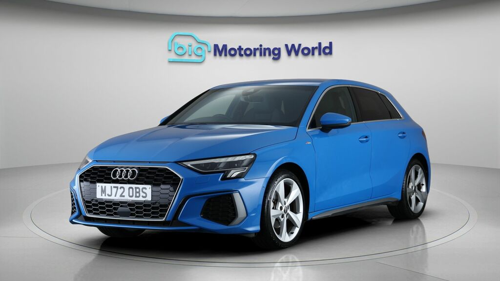 Audi A3 S Line Blue #3