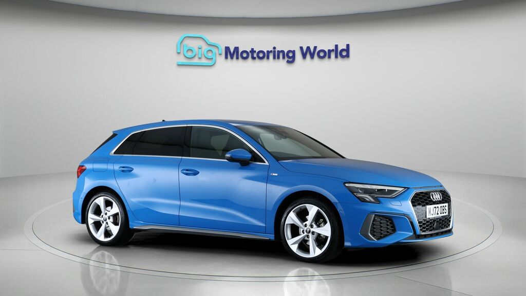 Audi A3 S Line Blue