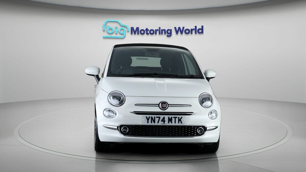 Fiat 500C 500 Mhev White #2