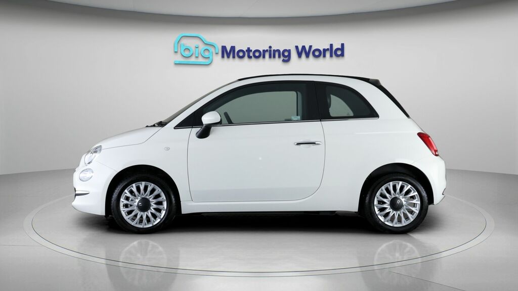 Fiat 500C 500 Mhev White #4