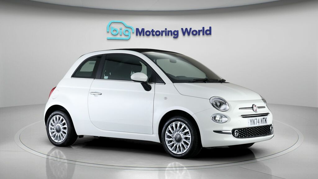 Fiat 500C 500 Mhev White