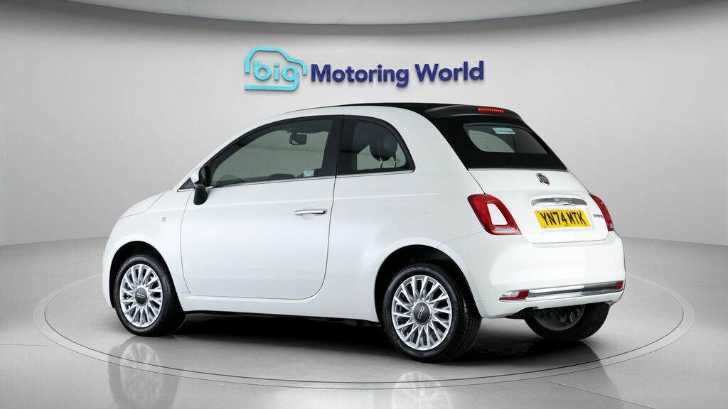 Fiat 500C 500 Mhev White #5