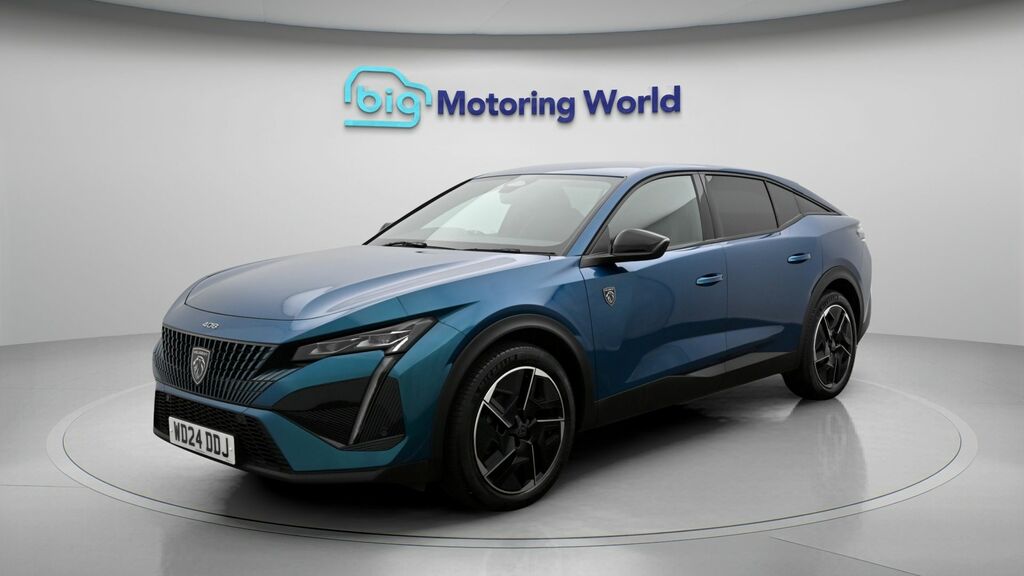 Peugeot 408 Gt Blue #3