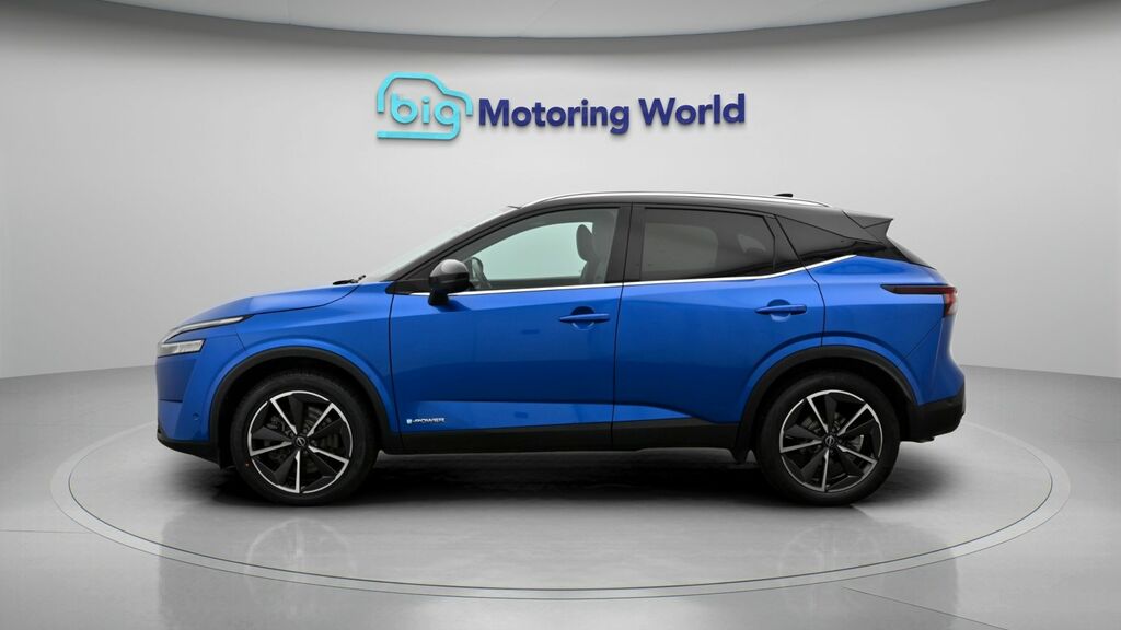 Nissan Qashqai Tekna Blue #4