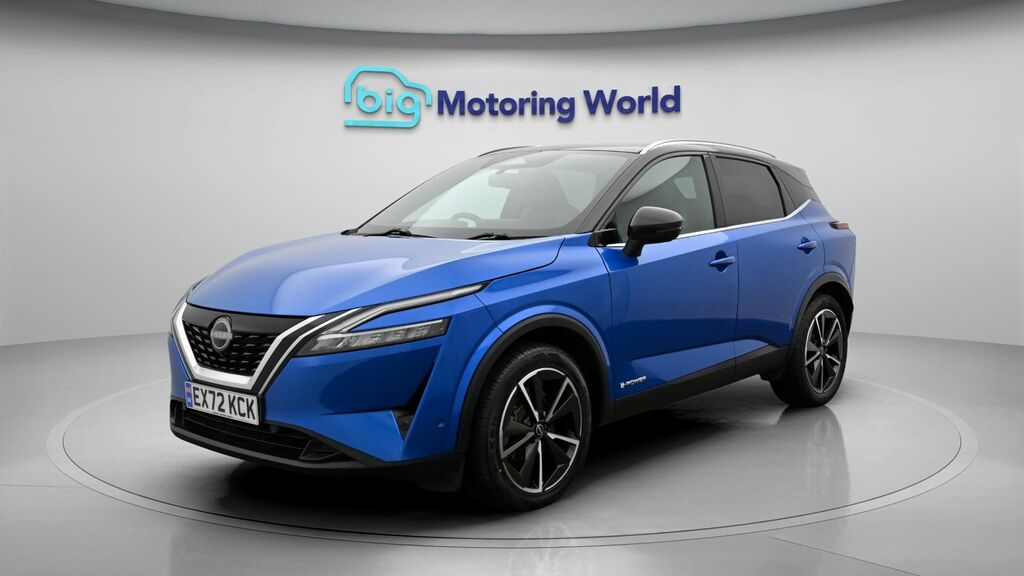 Nissan Qashqai Tekna Blue #3