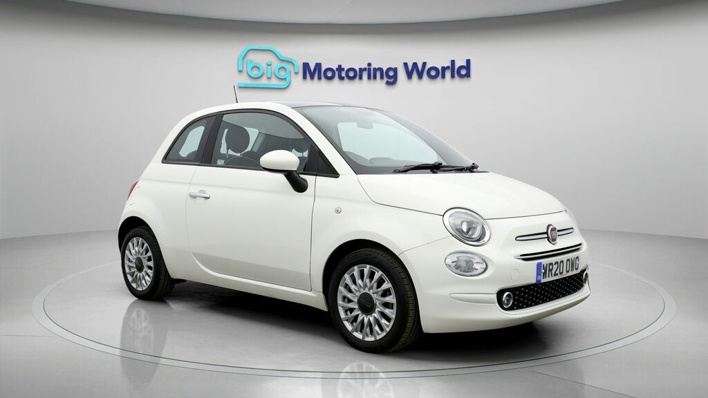 Fiat 500 Lounge White