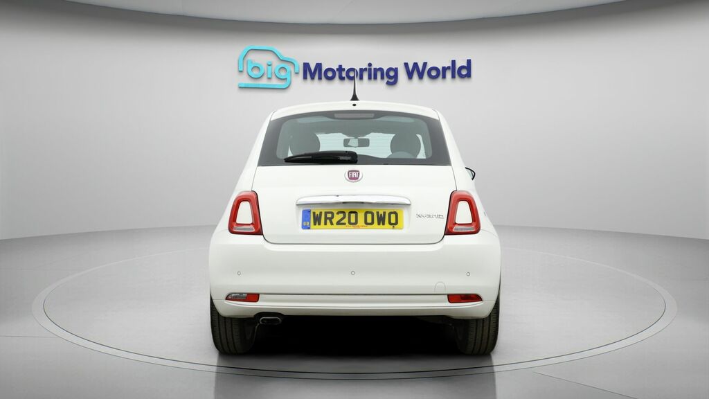 Fiat 500 Lounge White #6