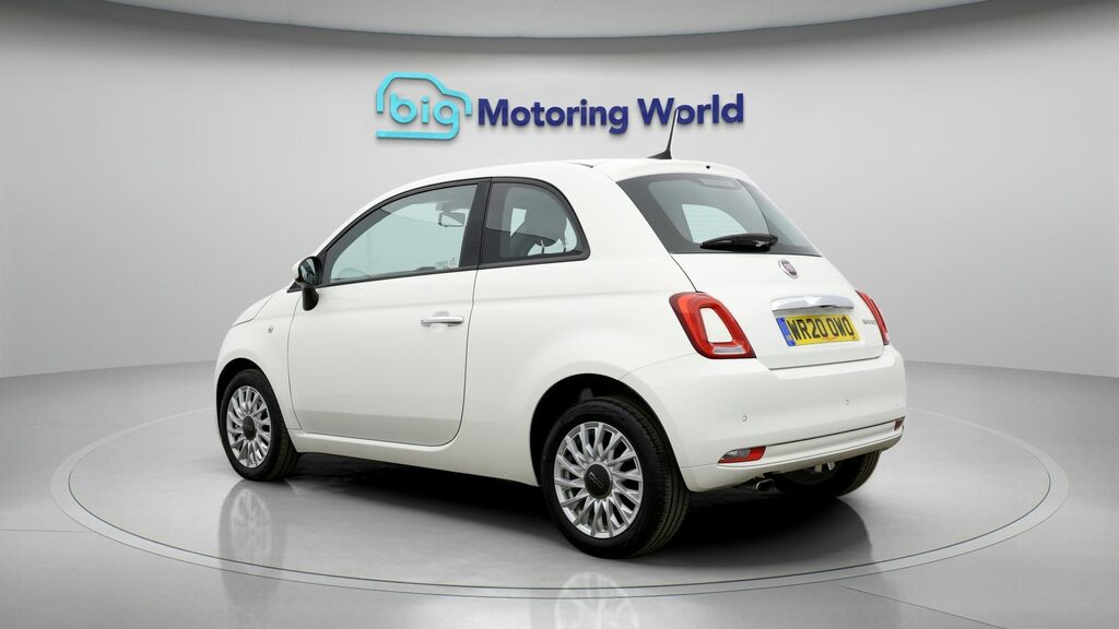 Fiat 500 Lounge White #5
