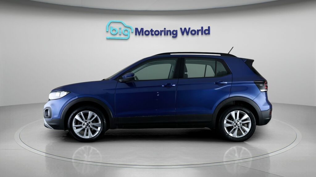 Volkswagen T-Cross Se Blue #4
