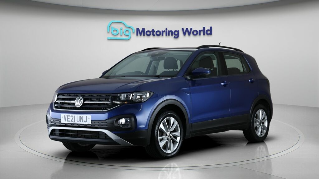 Volkswagen T-Cross Se Blue #3