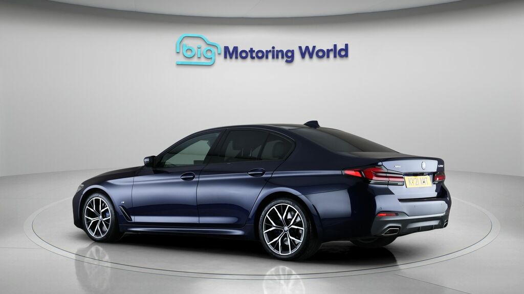 BMW 5 Series M Sport Blue #5