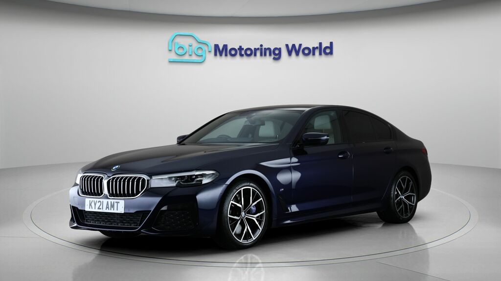 BMW 5 Series M Sport Blue #3